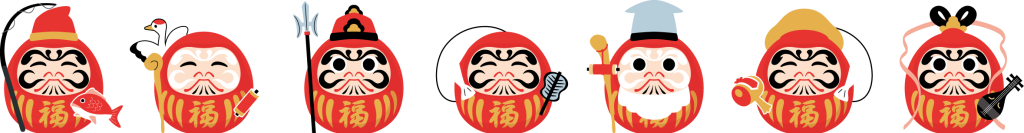 だるま七福神